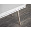 Mistral 137cm W Rectangle Standing Desk with oak legs incl. 3 trays-97924883