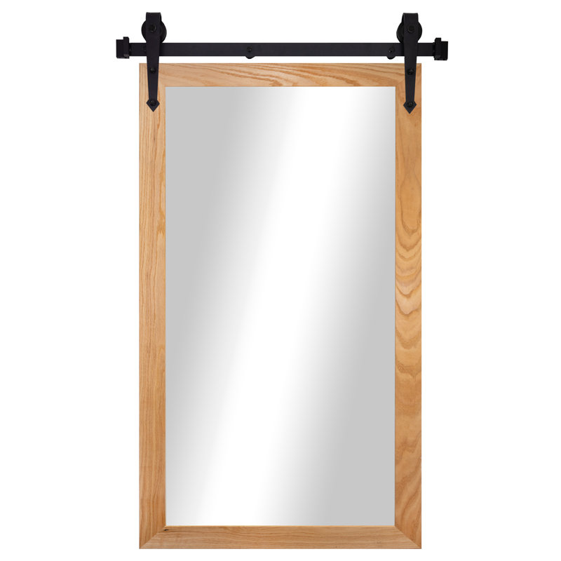 Miroir Rayne Miroirs Ozark, Naturel / naturel, 48 po x 33 po