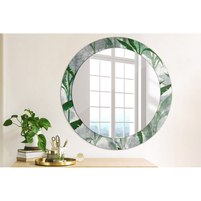 Huldar Glass Flat Wall Mirror
