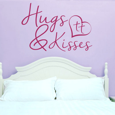 Hugs and Kisses Wall Sticker