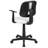 Meridian Mid-Back Swivel Mesh Task Office Chair with Pivot Back-382612508-382612505