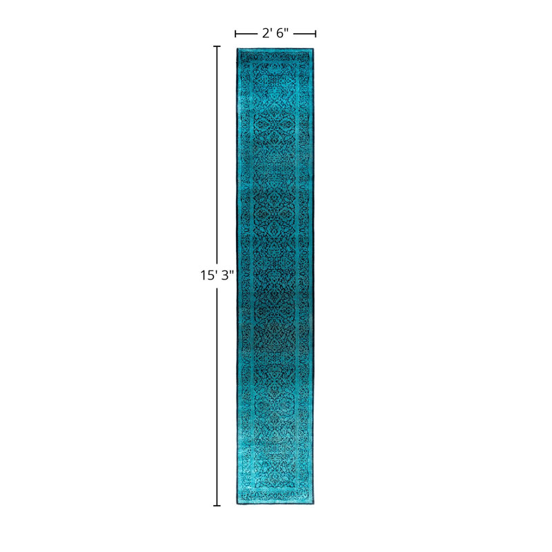 Kitai One-of-a-Kind 2' 6" X 15' 3" Hand Knotted Area Rug