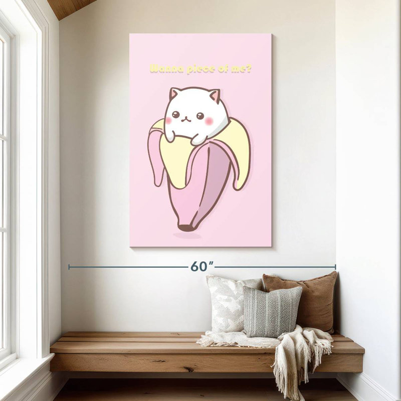 Ketti Cat Banana, H 48 po x l 32 po
