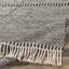 Tapis gris en coton tissé à la main Albury-1525692680