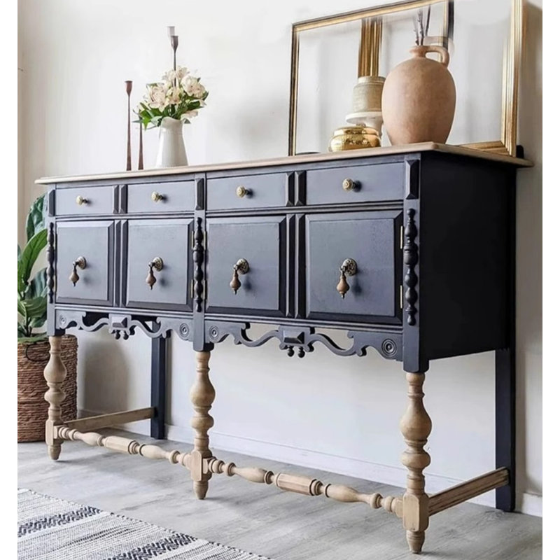Retro Black Sideboard