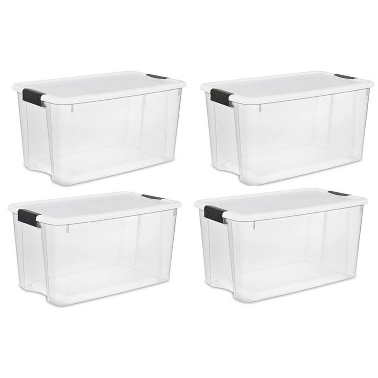 Rebrilliant 45 Qt [11.25 Gal] Latching Storage Box - Pearl & Reviews