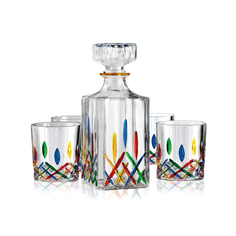 Ensemble de carafe à décanter 5 pièces Venice