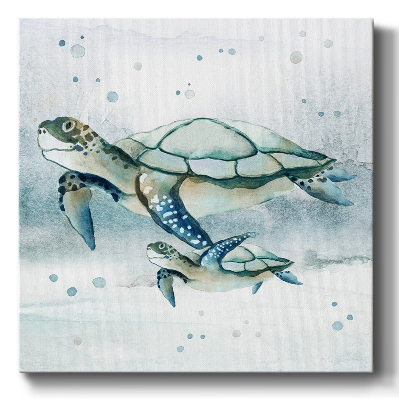 " Swim Lessons II ", 8" H x 8" W x 1.5" D