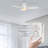 48" Alcides 3 - Blade LED Smart Flush Mount Ceiling Fans with Light-1635912984