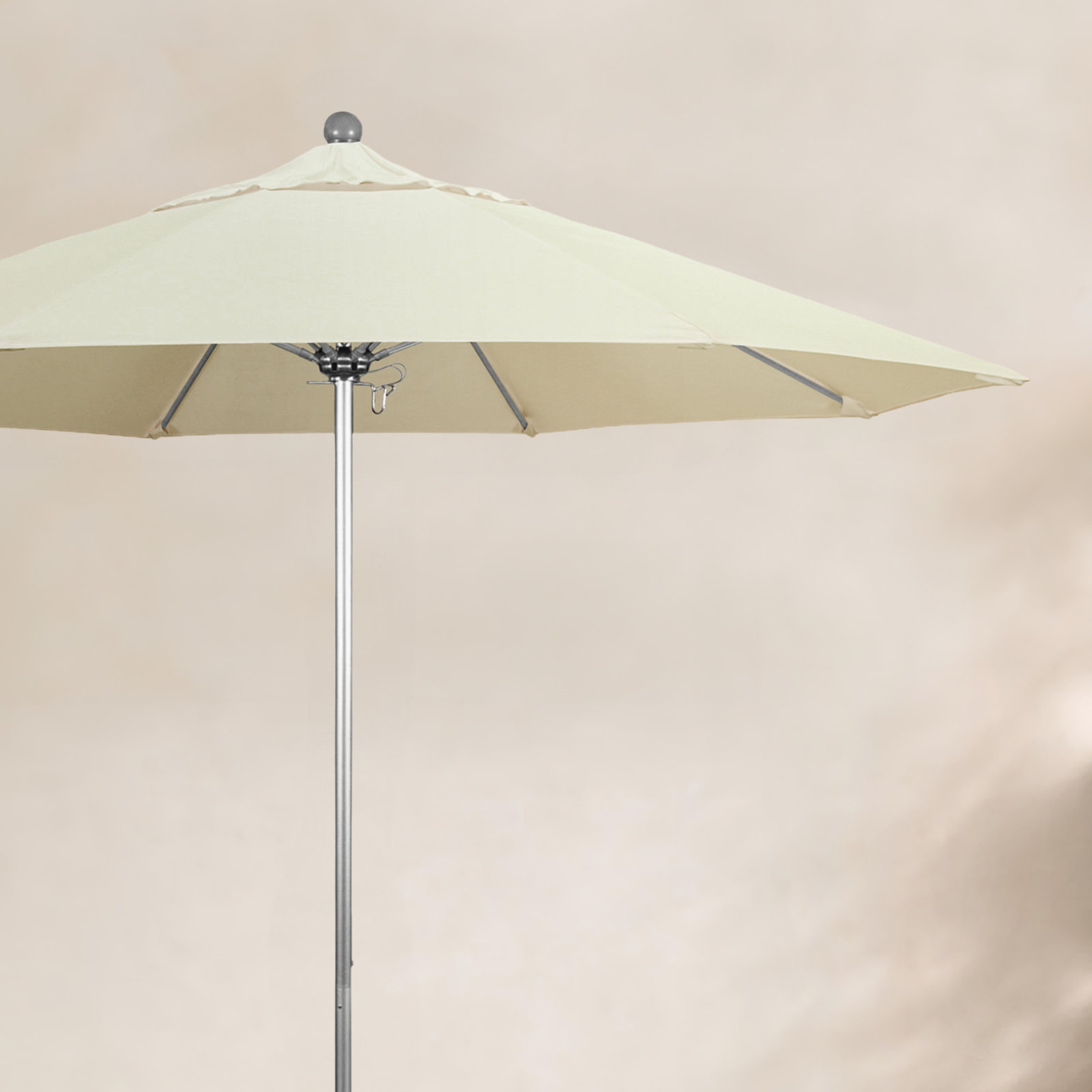 Maria 108'' Sunbrella® Outdoor Umbrella, Canvas Canvas Sunbrella® Canvas, White