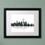 «Seattle Washington Skyline», impression sur toile encadrée-15722257-70904241-86824843