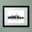 «Seattle Washington Skyline», impression sur toile encadrée-15722257-70904242-86824844