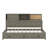 Daybed With 3 Storage Drawers, Upper Soft Board, Shelf, And A Set Of Sockets And USB Ports-1018937519