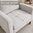 Modern Upholstered Accent Chair And 3 Seater Sofa Living Room Set, Mid-Century Furniture-402613053