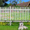Animal Barrier, 26 Pack No Dig Decorative Fences, 17In(H) X10ft(L) Rustproof Metal Wire Small Garden Fence Border For Dogs Rabbits