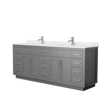 Beckett TK 84'' W Double Vanity