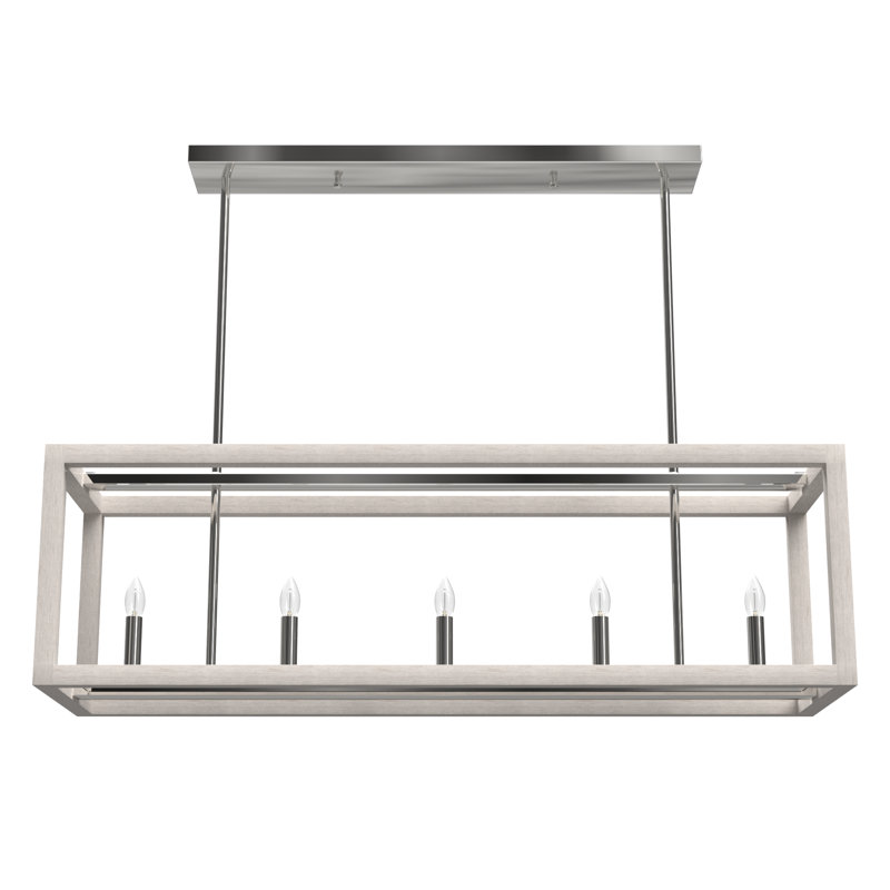 Hunter Squire Manor 5 Light Linear Chandelier Ceiling Light Fixture