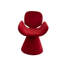 Upholstered Fabric Swivel Accent Chair-1732652341