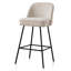 2 - Person Modern Dining Set 120cm Long Bar Table With Linen Bar Stool-125805418-117957276