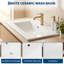Blue Elephant 18.11mm W Chrome Ceramic Sink
