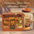 Diy Wooden Hand Assembled Ornament - Mrs. Hunter Bakery Miniature Scene Model 3d Stereoscopic House