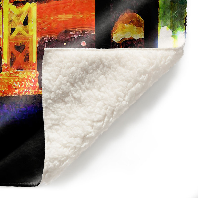 Couverture douce en sherpa, 68 po x 80 po