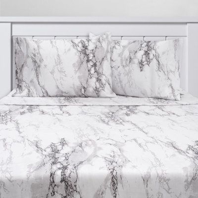 Extra Soft Print Deep Pocket Bedroom Sheets