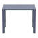 Farrah Extendable Rectangular Outdoor Bar Table