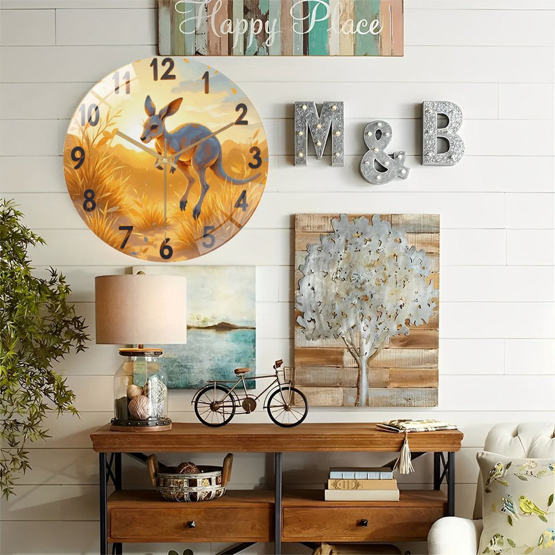 Horloge murale Kangaroo