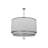 8 - Light Dimmable Drum Chandelier
