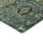 Machine Washable Indoor/Outdoor Xhevrie Teal Rug-111819295