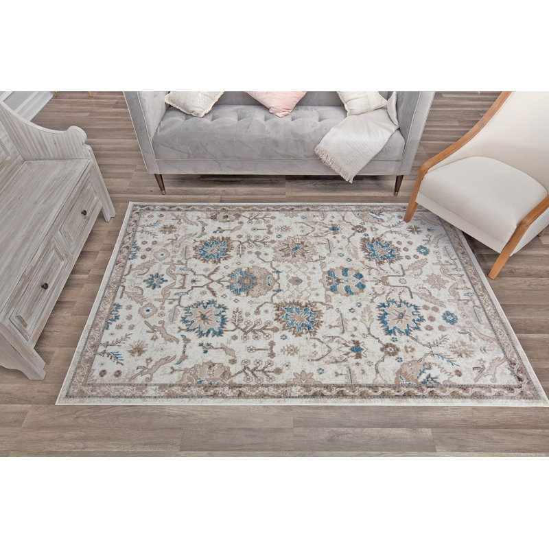 Tapis Freya Vintage Honeysuckle, Rectangle 2 pi 6 po x 8 pi