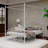 Canopy Metal Bed Frame-1285638309-1285638310