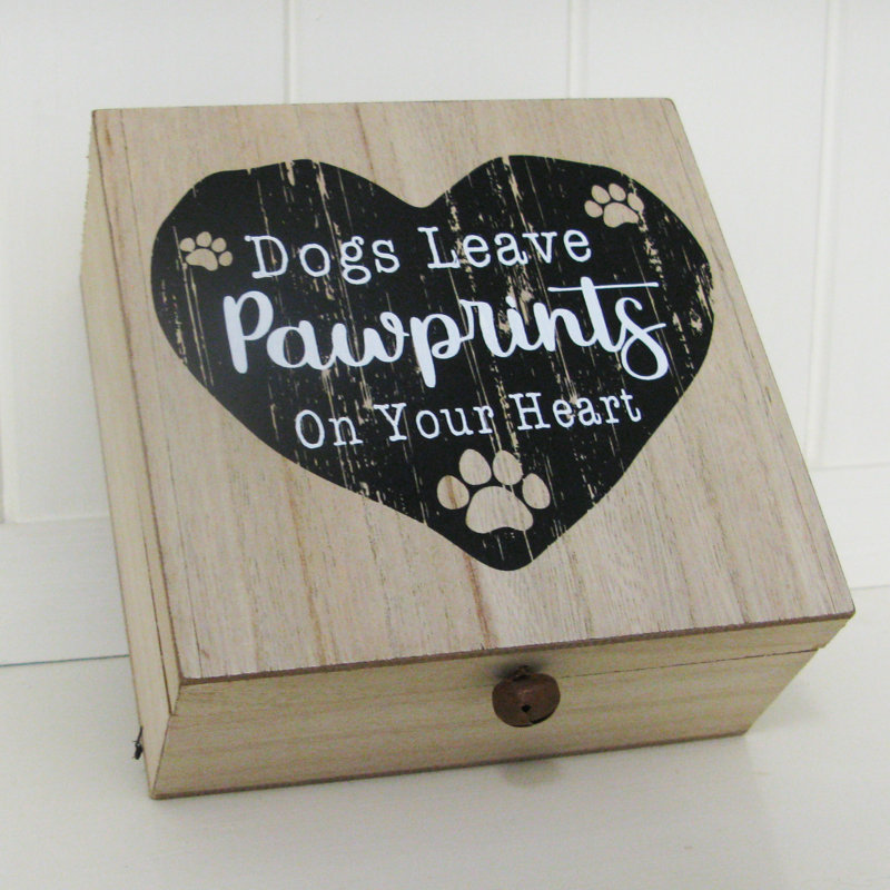 Pets Leave Pawprints Memory Box Pet Choate Decorative Box