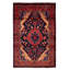 Tapis bleu marine Anatolian Vintage 4 pi 6 po x 6 pi 9 po