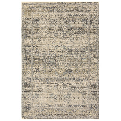 Tapis oriental bleu Grube