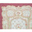 Hand-Knotted High-Quality Beige and Wine Area Rug