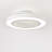 Low Profile LED Ceiling Fan Light Kit with Remote Control-1920586263