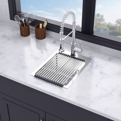 Drop-in Single Bowl Stainless Steel Kitchen Sink