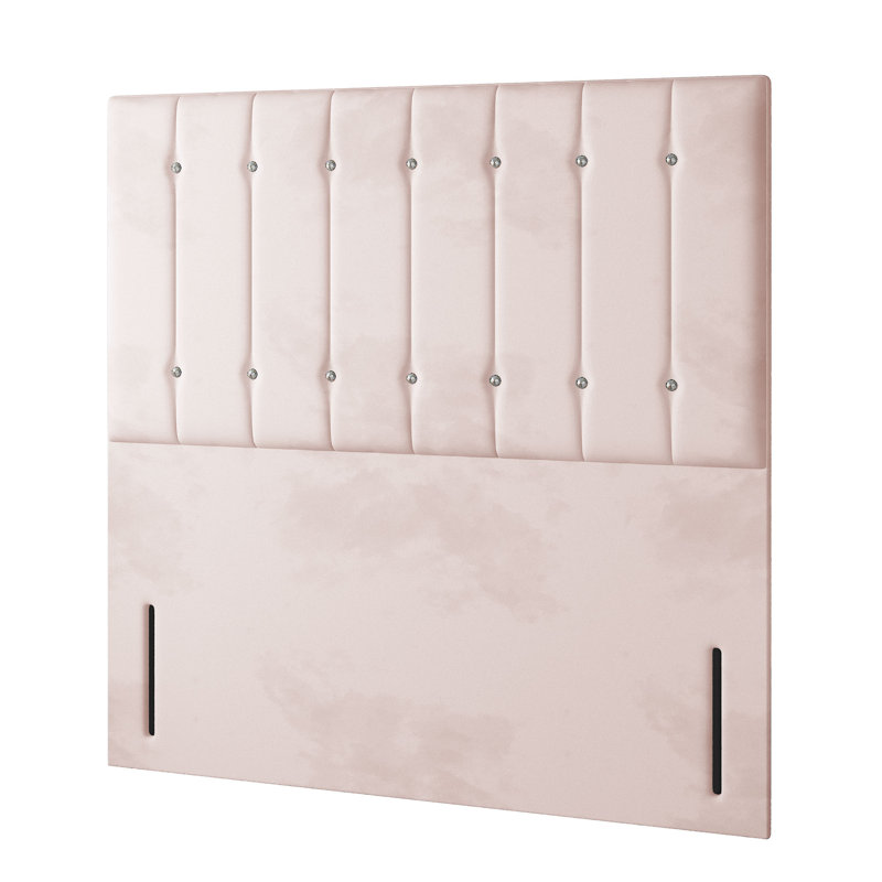 Rothbury Upholstered Headboard, Double (4'6), Pink