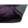 Plush Deep Pile Shaggy Purple Rug