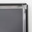 M&T Displays 36x48 Fancy Snap Poster Frame - Black Aluminum Front Loading Wall Mounted Picture & Sign Holder With Anti-Glare Cover | Quick Change Display For Menus, Photos, Office, Retail, Business