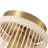 1-lamp beige rattan adjustable ceiling light