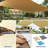 Heavy Duty UV Block Rectangular Sun Shade Sail Canopy for Outdoor Patio, Garden, Deck, Yard – 12x16FT, Weather Resistant, Easy Installation – Sand Beige-125055248
