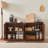 Modern Wavy Sideboard with Curved Contour and Four Doors-1707462029