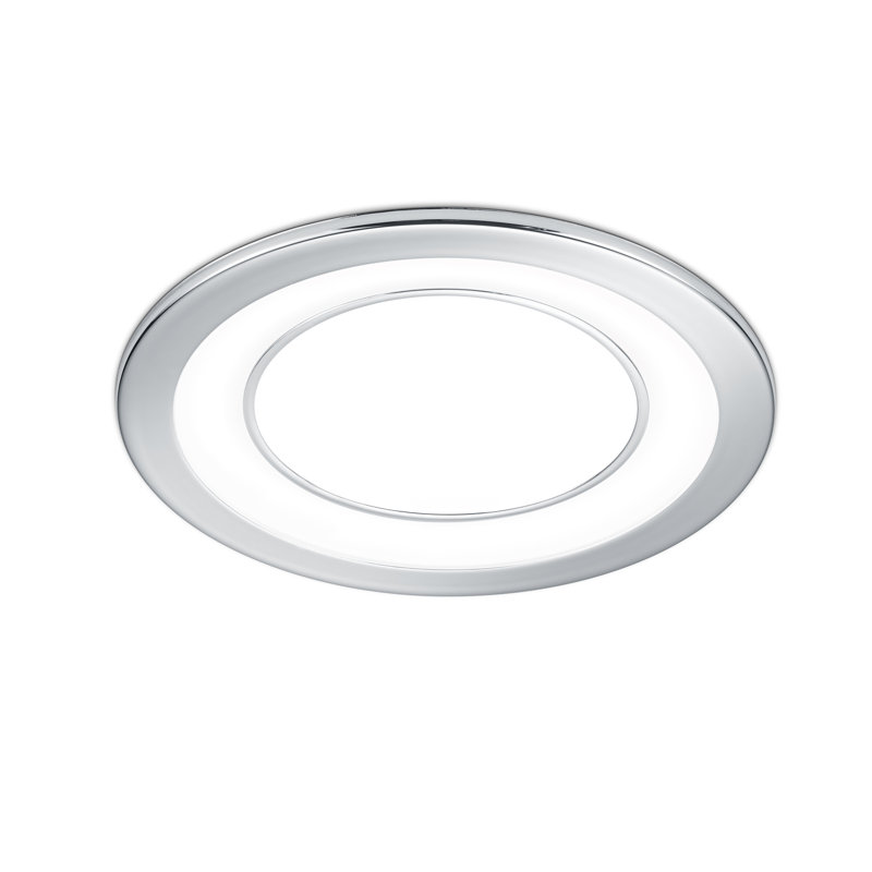 5" LED Recessed Lighting Kit, Chrome