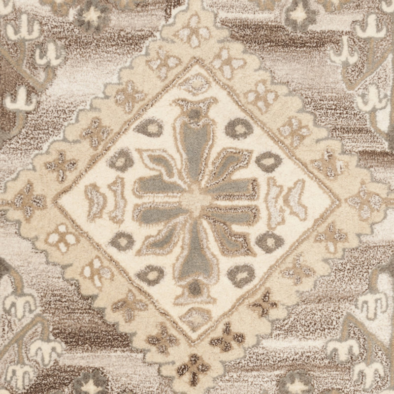 Kouerga Wyndham Hand Tufted Wool Oriental Rug, Runner 2'3" x 7'