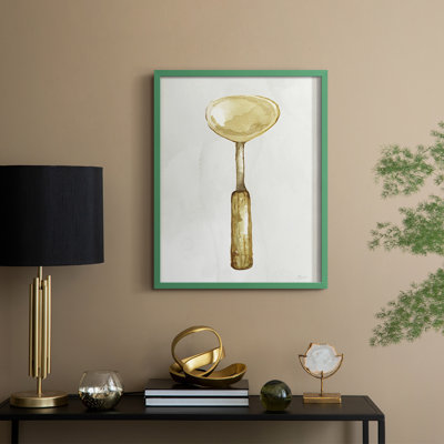 Kitchen Necessity I Framed Print - Solid Wood