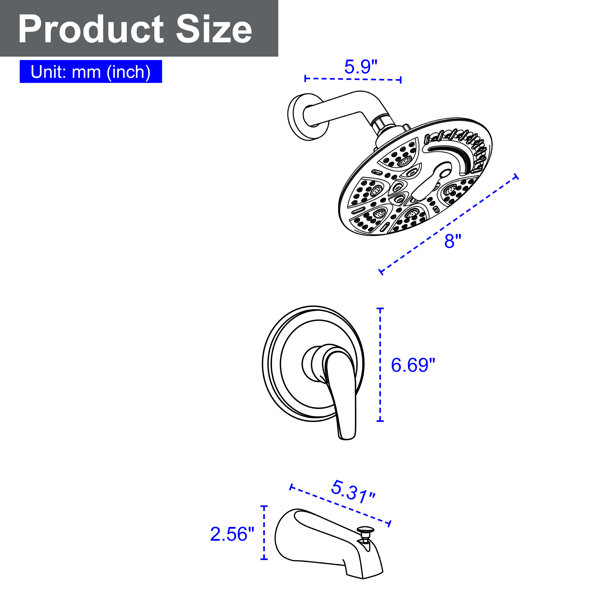 Dimensions du produit