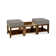 Elements Upholstered Cube Ottoman